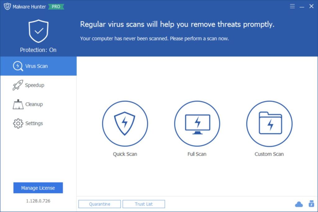A powerful anti-malware software for comprehensive threat detection.