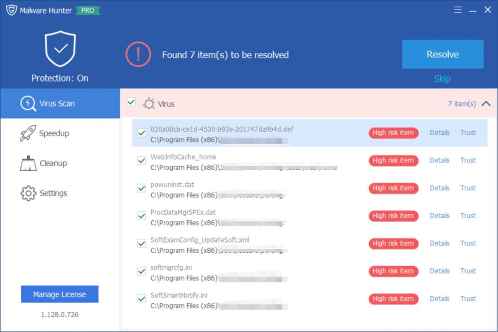 A powerful anti-malware software for comprehensive threat detection.