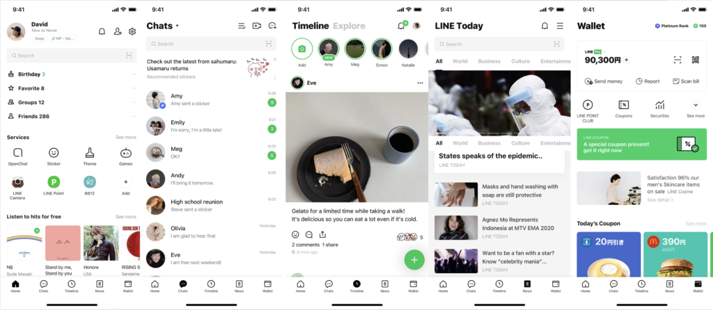 LINE: A messaging platform connecting friends worldwide with fun stickers, voice messages, and group chats.