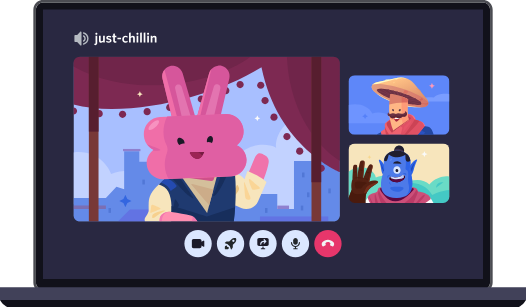 An adventure awaits. Hang out with your friends on our desktop app and keep the conversation going on mobile.