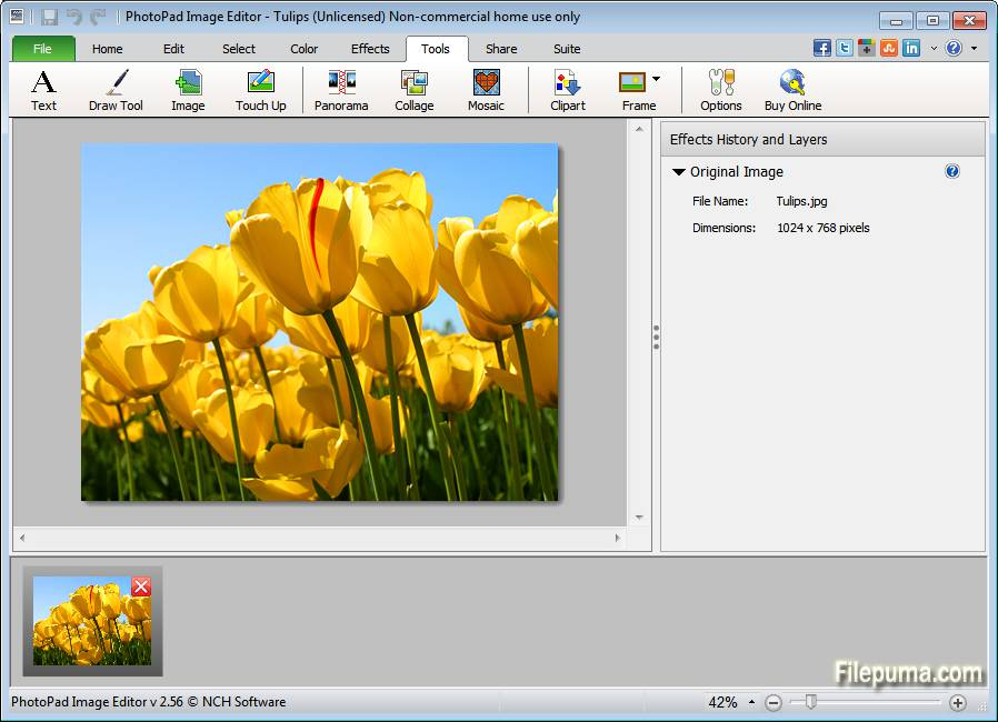 PhotoPad Image Editor