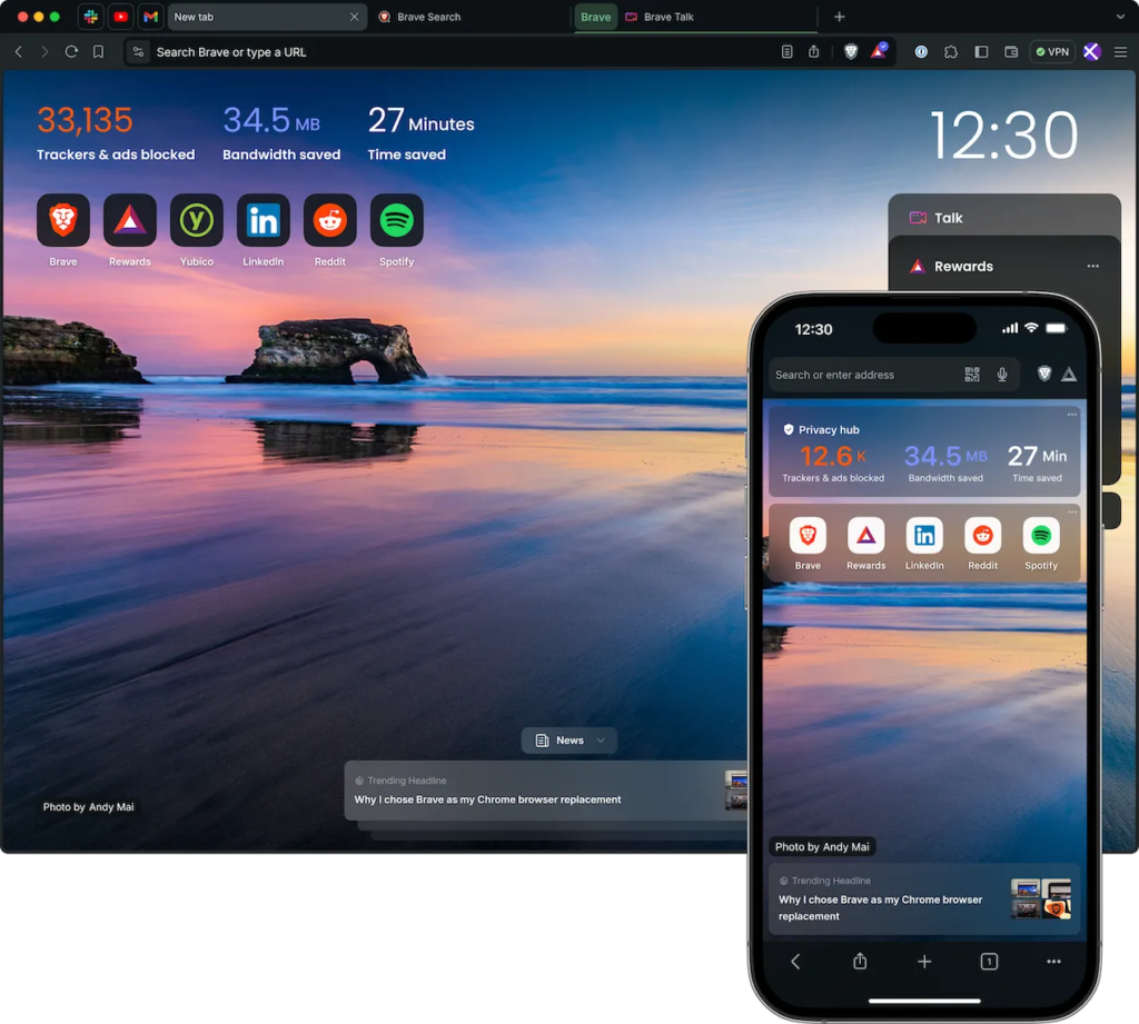 Brave browser