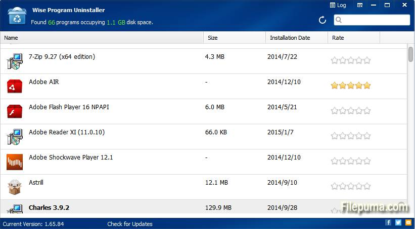 Wise Program Uninstaller